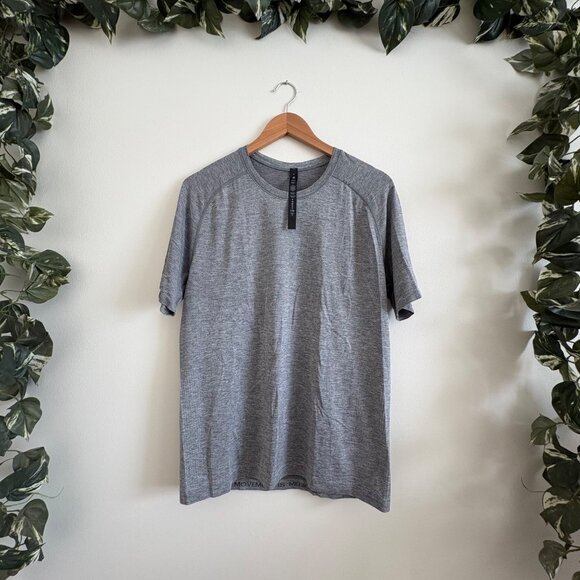 Lululemon Athletic Metal Vent Tech Short Sleeve Shirt 2.0 Slate Grey Men’s Sz M - Picture 1 of 8